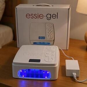 Essie Gel LED Nail Lamp Kit with Timer – UV Manicure Dryer + Accessories + Box